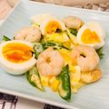 ねこねこ料理長's cooksnap of when they made ピリッ✨さやえんどうと小エビのマヨサラダ.