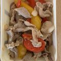 askun05's cooksnap of when they made お弁当に♪ 豚こまとパプリカの炒めもの.