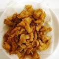 YOU1416's cooksnap of when they made パリパリ鶏皮 鶏皮好きオススメ.