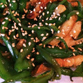 クックX7MMDE☆'s cooksnap of when they made ピーマンとちくわのきんぴら.
