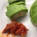 らーてぃん's cooksnap of when they made ☺簡単おつまみ♪チャンジャアボカド☺.