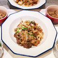 まる子とピッコロ's cooksnap of when they made 厚揚げともやしと豚肉の卵とじ.