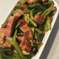 ちびぃさん's cooksnap of when they made 簡単★ベーコンと小松菜のマスタード炒め.