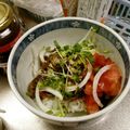 obaka's cooksnap of when they made ごま油香る♪かつおたたきトマトねぎだれ丼.