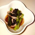 Ｐｉｐｐｙ's cooksnap of when they made わさび菜ハム中華胡麻和え★.