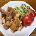 てっちゃんのお嫁さん's cooksnap of when they made コストコのサラダエレガンスde焼きチキン.