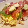 鼻☆まつ's cooksnap of when they made 安い（残った）マグロでづけ握り.