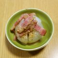 ＊実月＊'s cooksnap of when they made まるごと新玉ねぎとベーコンの温サラダ.