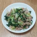 ポニーリボン's cooksnap of when they made ニラぶたキャベツ.
