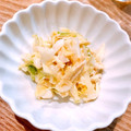 Nana777's cooksnap of when they made キャベツとささみと卵のマヨカレーサラダ.