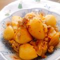 umi☆neco's cooksnap of when they made キムチ肉じゃが.