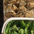 はなぺし's cooksnap of when they made ヘルシー鶏つくねの照り焼き☆.