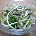 櫻井愛's cooksnap of when they made ☆しゃきしゃき☆水菜の海苔山葵和え☆.