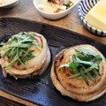 ときちん's cooksnap of when they made 玉ねぎと豚ミンチ❀はさみ焼き.