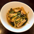 marimekkot's cooksnap of when they made 水菜と油揚げのさっと煮♪.
