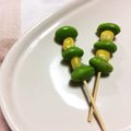 らて♪'s cooksnap of when they made コーンと枝豆の串！隙間埋めおかずに！.