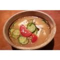 3103mimi's cooksnap of when they made トマトとささみのチョイ辛冷や汁.