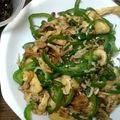 クックS7VBBC☆'s cooksnap of when they made 油揚げとピーマンのじゃこきんぴら.