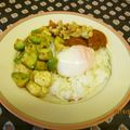 龍青空ママ's cooksnap of when they made お豆腐とアボカドのクミン炒め☆.