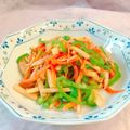 かっちゃん杉's cooksnap of when they made 鶏ササミのチンジャオロース風.