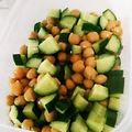 クックWDHT91☆'s cooksnap of when they made 納豆のタレ活用☆ひよこ豆サラダ.