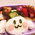 ユカtoマオマオ's cooksnap of when they made 【話題入り】キャラ弁★シナモロール弁当.