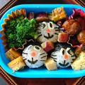 mayumayun's cooksnap of when they made 簡単！可愛い☆キャラ弁当☆ドラえもん☆.