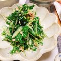 はるシェフ's cooksnap of when they made 水菜ときゅうりのツナマヨぽんサラダ✿.