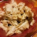 curisupin's cooksnap of when they made 糖質オフ★鶏むね肉の柚子マヨ和え.