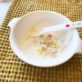 sio2ois's cooksnap of when they made 【離乳食初期】お麩ミルク煮♡.