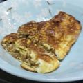 chicks's cooksnap of when they made 離乳食後期〜完了期にも★納豆入り卵焼き.
