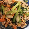 クックSHCHTZ☆'s cooksnap of when they made ご飯がすすむ★豚肉と小松菜のピリ辛炒め★.