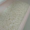 ぼぅろ。's cooksnap of when they made 離乳食★後期★ご飯から作る　簡単５倍粥.