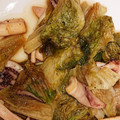 Sのママ's cooksnap of when they made レタスとイカの炒め物.
