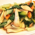 ☆ゆみよ☆'s cooksnap of when they made 簡単副菜♡チンゲン菜ときのこの中華風炒め.