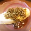 harutop's cooksnap of when they made カリッと揚げちりめんじゃこ冷奴♪ごま油で.