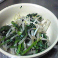 ネムネム亀ちゃん's cooksnap of when they made 簡単☆ほうれん草ともやしの和え物.