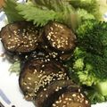 クック00N8WZ☆'s cooksnap of when they made ポン酢でさっぱり♩ナスのひき肉はさみ焼き.