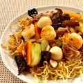Jinko15's cooksnap of when they made 本格中華！五目あんかけやきそば.