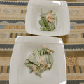 pitachan1's cooksnap of when they made スナップエンドウのサケマヨ和え.