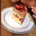 taigaaaaaa's cooksnap of when they made ❁フレジェ❁フランス版ショートケーキ.