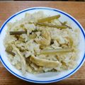 クックZTZ10H☆'s cooksnap of when they made 簡単！フキの炊き込みご飯で春の味☆.