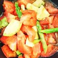 食いしん坊あー's cooksnap of when they made アボカドとトマトのサラダ！白だしで！.