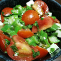クック7FNN0F☆'s cooksnap of when they made トマトとオクラの和風カプレーゼ風サラダ.