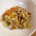mayutaママ's cooksnap of when they made 鶏ひき肉の甘辛丼.