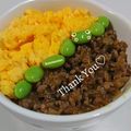 Ｋotonosuke's cooksnap of when they made 甘辛味がたまらない♪基本のそぼろ丼.