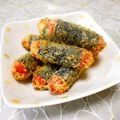 ＠迷子＠'s cooksnap of when they made ウインナー♥♡磯辺揚げ.