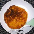nosso's cooksnap of when they made 乳幼児おやつ 人参きなこパンケーキ.