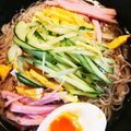 智恵ちゃんのつく恋慕's cooksnap of when they made 何度も食べたい！韓国風 冷麺.