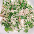 クックMB0955☆'s cooksnap of when they made 簡単＊鶏ささみときゅうりの大葉梅和え.